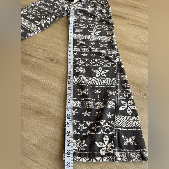 CALI 1850 Drawstring Pants Flowy BOHO Linen Blend  SZ S - Picture 5 of 8